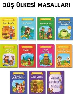 Düş Ülkesi Masalları Serisi Seti - 10 Kitap + 1 Aktivite Takım