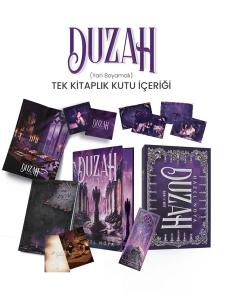Duzah 3: Şah ve Mat-Tek Kitaplık Kutu-Yan Boyamalı (Ciltli)