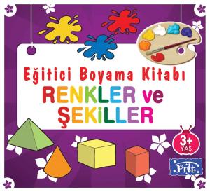 Eğitici Boyama Kitabı - Renkler ve Şekiller