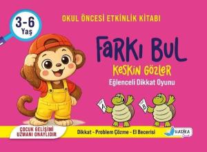 Farkı Bul - Keskin Gözler - Eğlenceli Dikkat Oyunu 3 - 6 Yaş