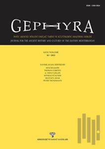 Gephyra Sayı 10 / Volume 10 - 2013