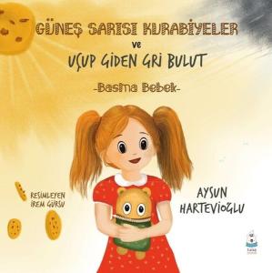 Güneş Sarısı Kurabiyeler ve Uçup Giden Gri Bulut - Basma Bebek