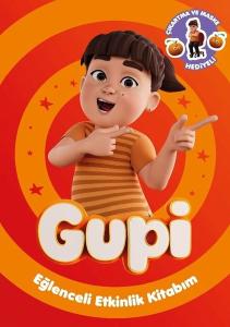 Gupi - Eğlenceli Etkinlik Kitabım - Çıkartma ve Maske Hediyeli