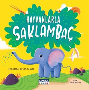 Hayvanlarla Saklambaç (Katlanan Kitap) (Ciltli)