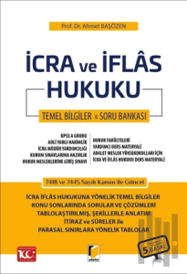 İcra ve İflas Hukuku Ders Notu - Soru Bankası