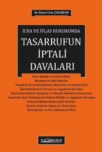 İcra ve İflas Hukukunda Tasarrufun İptali Davaları