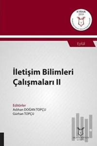 İletişim Bilimleri Çalışmaları II (AYBAK 2019 Eylül)