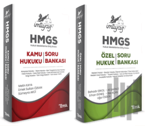 İmtiyaz HMGS Soru Bankası (Kamu Hukuku-Özel Hukuk)
