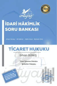 İmtiyaz İdari Hakimlik Ticaret Hukuku Soru Bankası