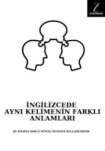 İngilizcede Ayni Kelimelerin Farklı Anlamları