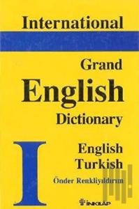 International Grand English Dictionary English - Turkish (Ciltli)