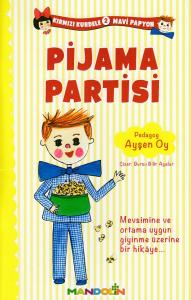 Kırmızı Kurdele Mavi Papyon 2 Pijama Partisi