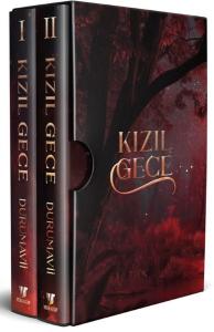 Kızıl Gece Seti - 2 Kitap Takım - Kutulu (Ciltli)