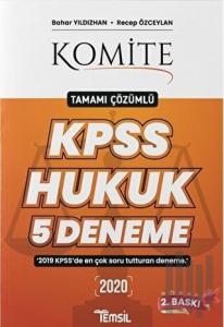 Komite KPSS Hukuk Tamamı Çözümlü 5 Deneme