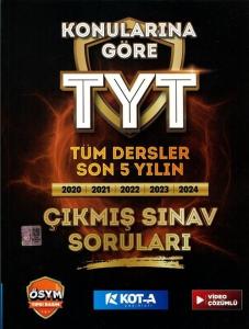 Konularına Göre TYT Tüm Dersler Son 5 Yılın Çıkmış Sınav Soruları Video Çözümlü