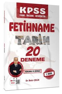 KPSS Fetihname Tarih 20 Deneme - Açıklamalı ve Çözümlü