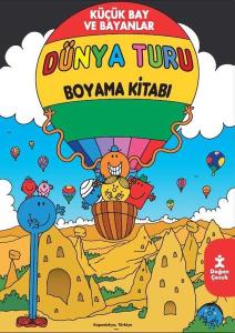 Küçük Bay ve Bayanlar - Dünya Turu Boyama Kitabı