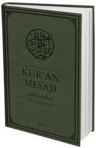 Kur'an Mesaji Meal-Tefsir Büyük Boy Mushaflı-Arapça Metinli (Ciltli)