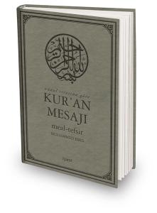 Kuran Mesajı-Meal Tefsir Büyük Boy Mushafsız (Ciltli)