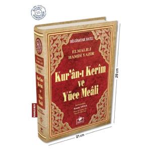 Kuranı Kerim ve Yüce Meali Bilgisayar Hatlı Rahle Boy