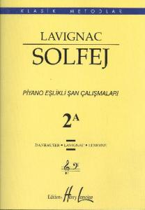Lavignac Solfej Piyano Eşlikli Şan Çalışmaları 2A