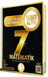 Levent İçöz 7. Sınıf Matematik Bons Altın Soru Bankası