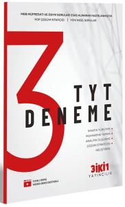 LGS 3 Adet Deneme Sınavı 1. Dönem