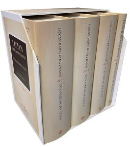 Lozan Barış Konferansı Seti-Tutanaklar - Belgeler - 4 Kitap Takım - Kutulu (Ciltli)