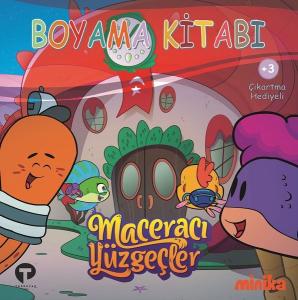 Maceracı Yüzgeçler Boyama Kitabı 4 (Ciltli)