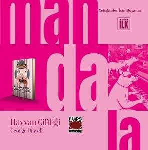 Mandala Dünyası - Hayvan Çiftliği-Yetişkinler İçin Boyama