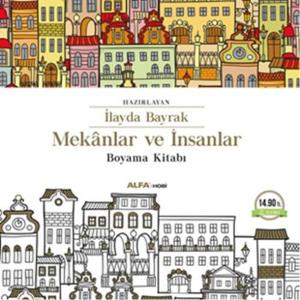 Mekanlar ve İnsanlar Boyama Kitabı
