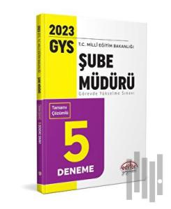 Milli Eğitim Bakanlığı Şube Müdürü GYS Tamamı Çözümlü 5 Deneme Sınavı