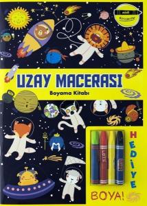 Minik Ressamlar - Uzay Macerası Boyama Kitabı