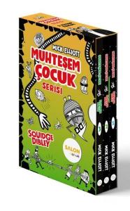 Muhteşem Çocuk Squidge Dibley Serisi Seti - Kutulu 3 Kitap Takım