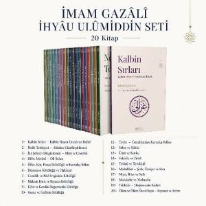Nefis ve Kalp Terbiyesi Külliyatı - İmam Gazali İhyau Ulumiddin Seti - 20 Kitap Takım