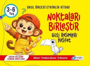 Noktaları Birleştir - Gizli Resimleri Keşfet 3 - 6 Yaş