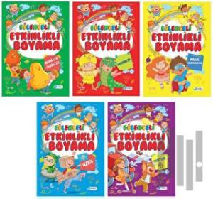 Okul Öncesi Eğitici Etkinlikli Boyama Seti