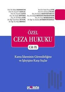 Özel Ceza Hukuku Cilt 9 (Ciltli)