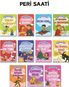 Peri Saati Serisi Seti - 10 Kitap + 1 Aktivite Takım