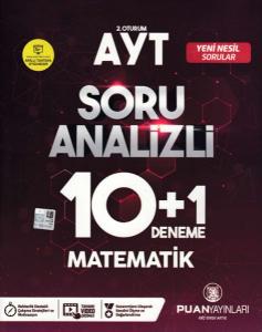 Puan AYT 2. Oturum Soru Analizli 10+1 Deneme Matematik  (Yeni)
