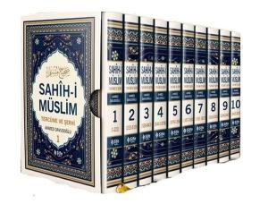 Sahih-i Müslim Tercüme ve Şerhi Seti - 10 Kitap Takım (Ciltli)