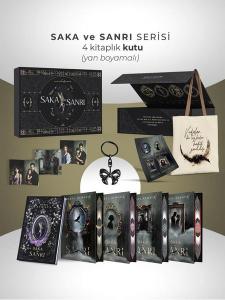 Saka ve Sanrı Seti - Yan Boyamalı Kutu - 4 Kitap Takım (Ciltli)