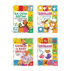 Sihirli Çizimler Seti - 4 Kitap Takım