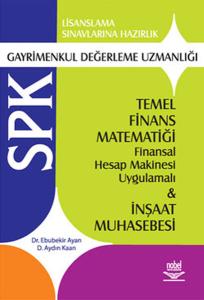 Spk Gayrimenkul Değerlendirme Uzmanlığı - Temel Finans Matematiği