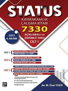 STATUS Kaymakamlık Çalışma Kitabı 7330 Açıklamalı ve Çözümlü Soru (3 Cilt)