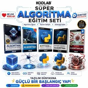 Süper Algoritma Eğitim Seti - 5 Kitap Takım