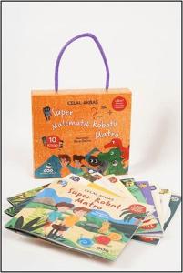 Süper Matematik Robotu Matro - 1. Sınıf Etkinlikli Matematik Hikayeleri Eğitim Seti (10 Kitap)