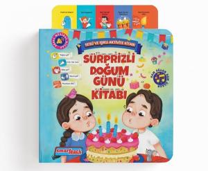 Sürprizli Doğum Günü Kitabı - Sesli ve Aktiviteli Kitap (Ciltli)