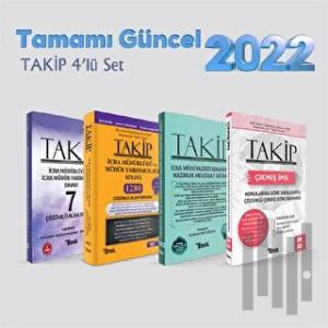 Takip İcra Müdürlüğü Ve İcra Müdür Yardımcılığı Tamamı Güncel 4 Kitap Set 2022
