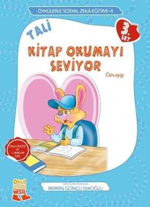 Tali Kitap Okumayı Seviyor - 3.Set - Öykülerle Sosyal Zeka Eğitimi 4